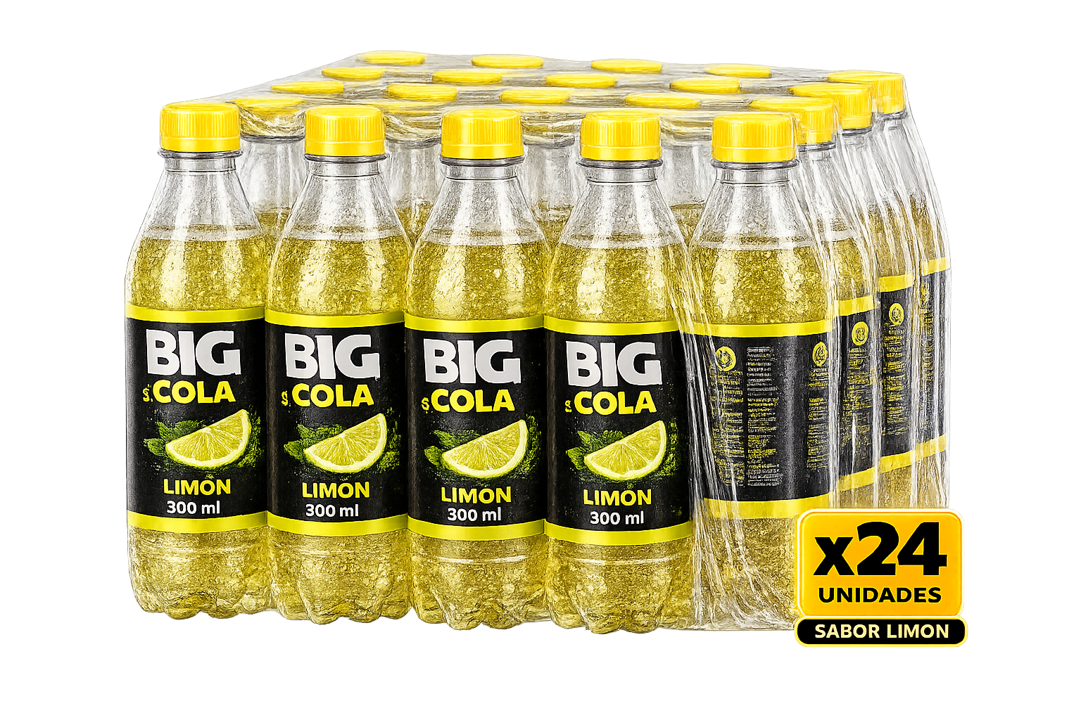 Bebida gaseosa Big Cola Limon 300ml