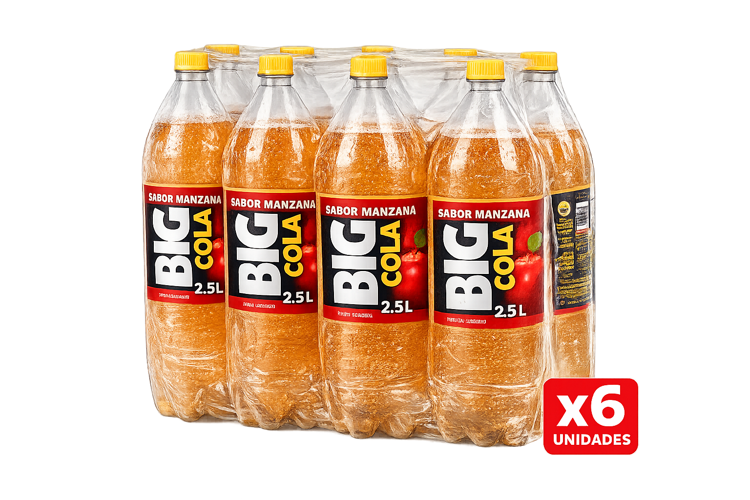 Bebida Big Cola Manzana 2.5L