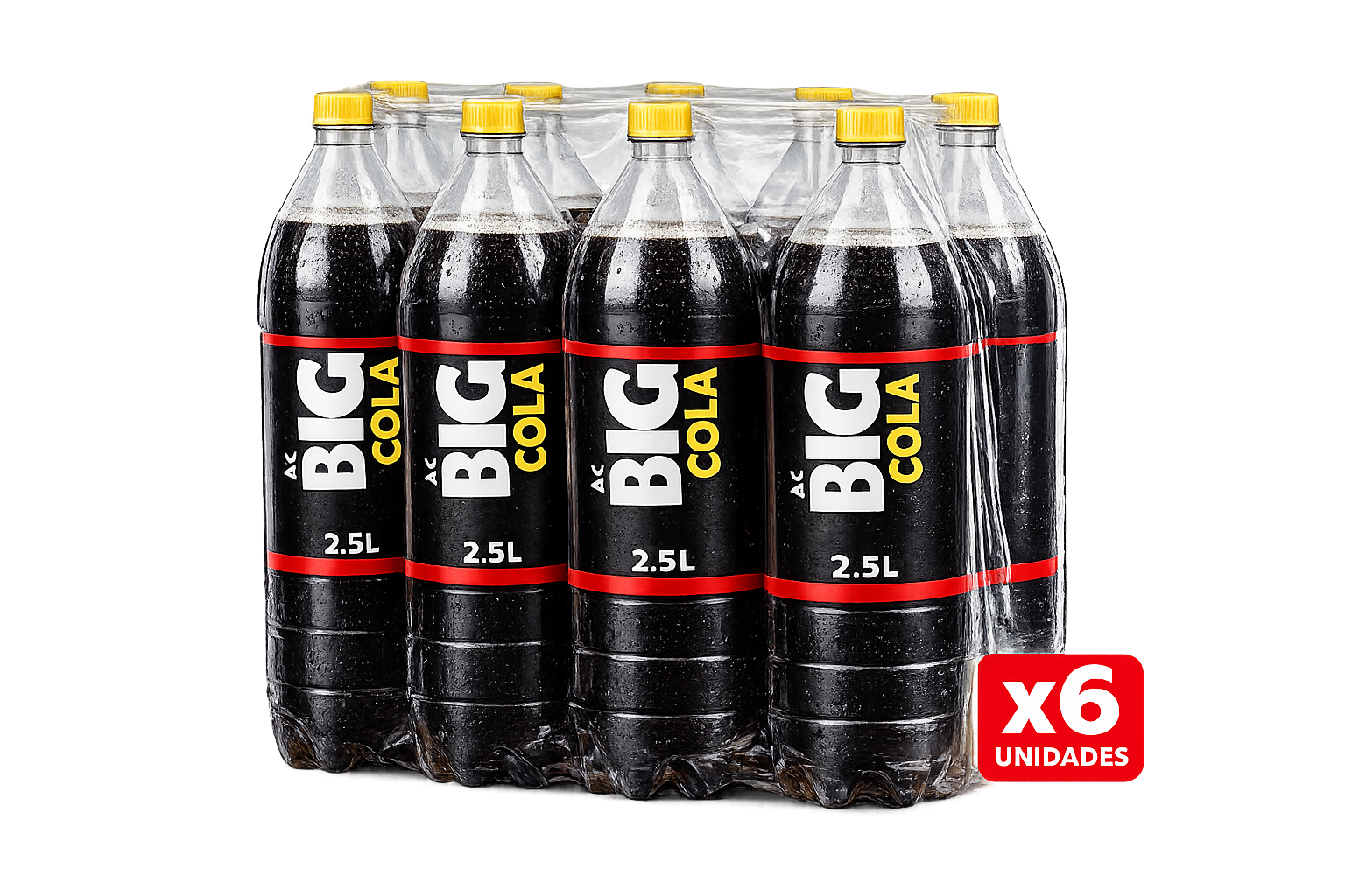 Bebida Big Cola Negra 2.5L