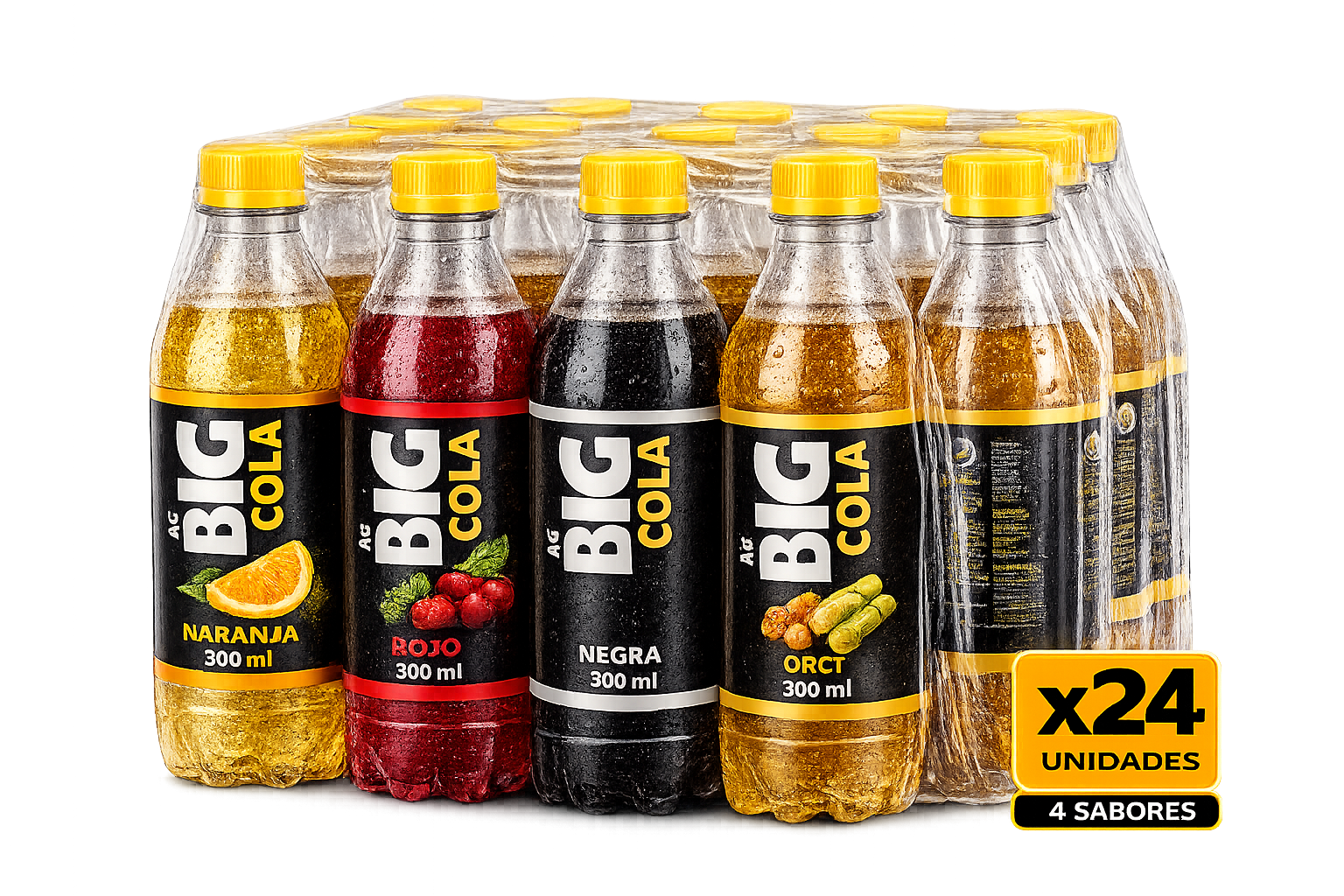 Bebida gaseosa Big Cola Surtido 300ml