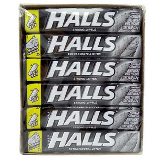 HALLS BARRA NEGRO X12