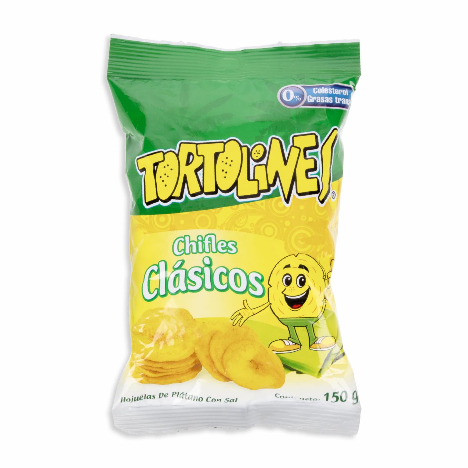 CHIFLES TORTOLINES CLASICOS 150GR