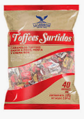 CARAMELO TOFFEES SURTIDOS FDA 40UND