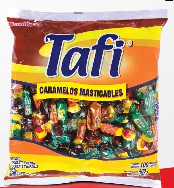 CARAMELO TAFFY SURT FDA 100UND