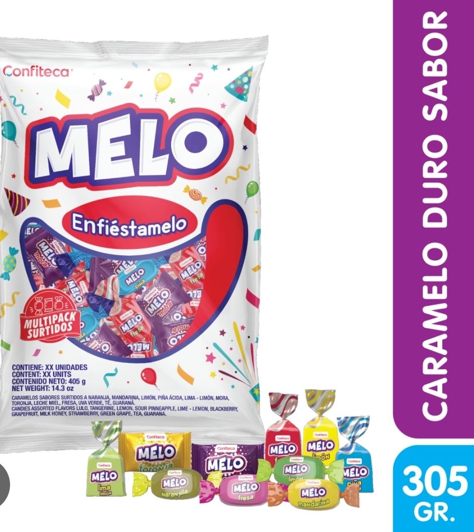 CARAMELO MELO FDA 100UND