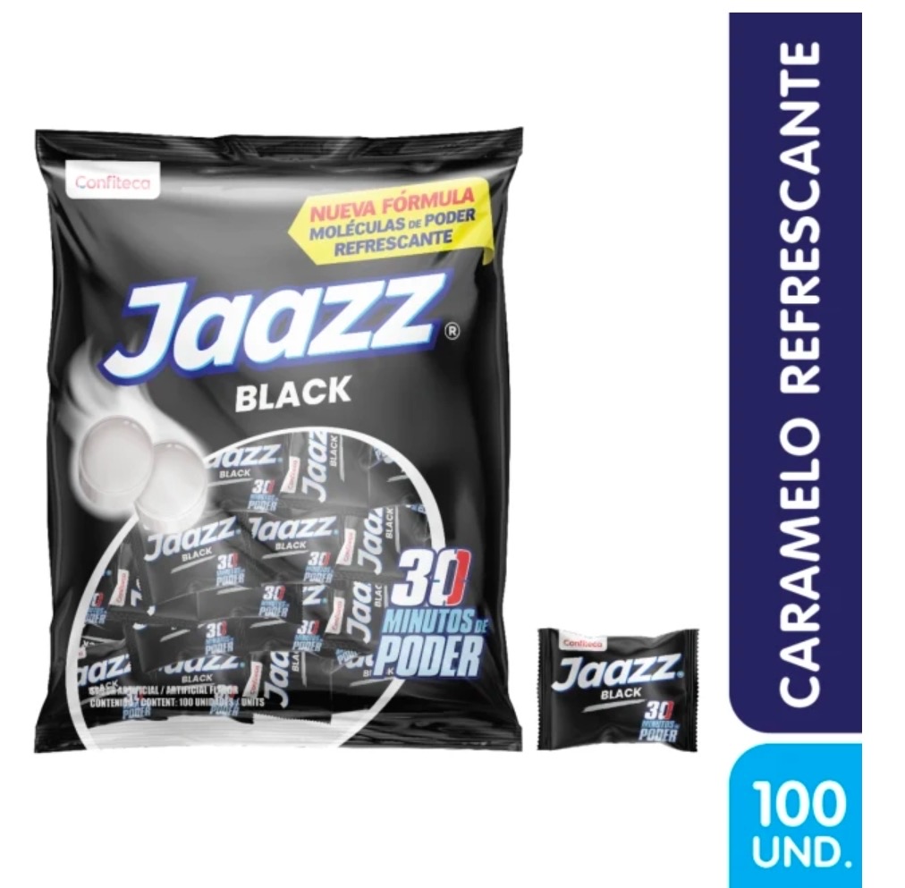 CARAMELOS JAAZZ BLACK FDA 100UND