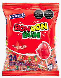 BONBON BUM FRESA X 24