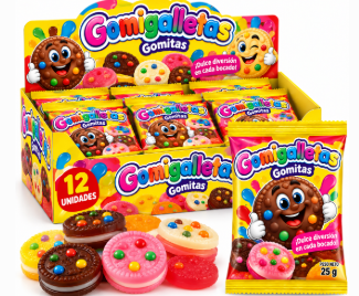 GOMITAS GOMIGALLETAS x12U
