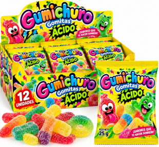GOMITAS GUMICHURO ACIDO X12U