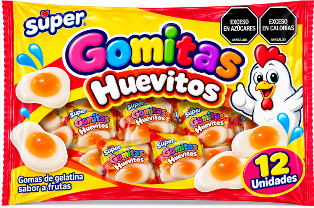GOMITAS HUEVITOS X12U