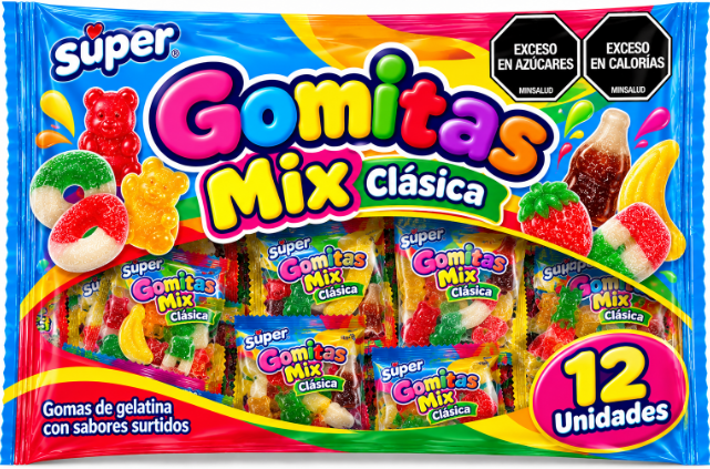 GOMITAS MIX CLASICA X12U