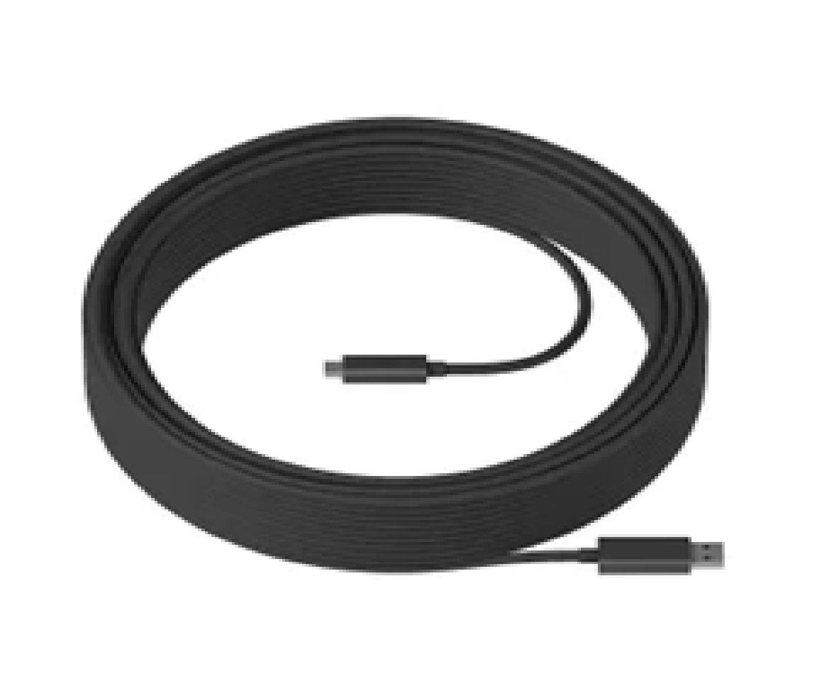 Cable USB resistente Logitech de 10 Gbps tipo C - conector USB tipo A