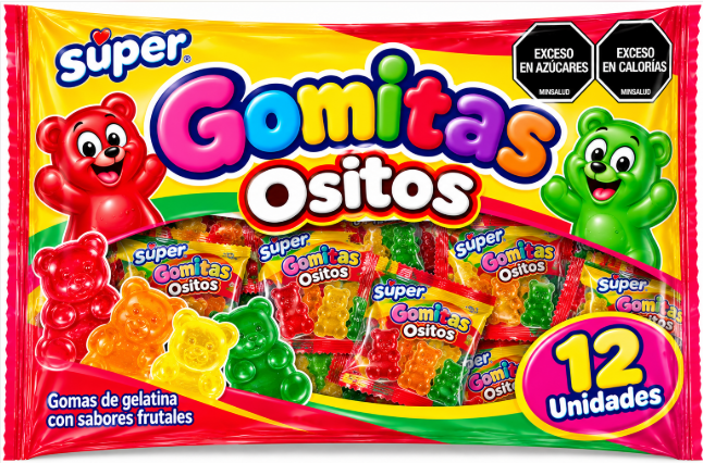 GOMITAS OSITOS x12U