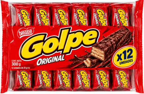 GOLPE 25G ROJO ORIGINAL X12U