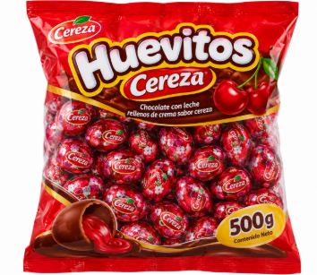 HUEVITOS CEREZA FUNDA 500G