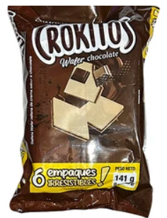 CRK WAFER CHOCOLATE 141G X6
