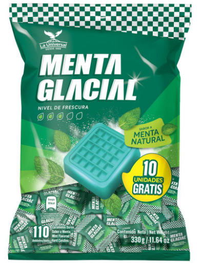 CARAMELO MENTATA GLACIAL X30F