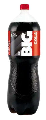 Bebida Big Cola Negra 2.5L