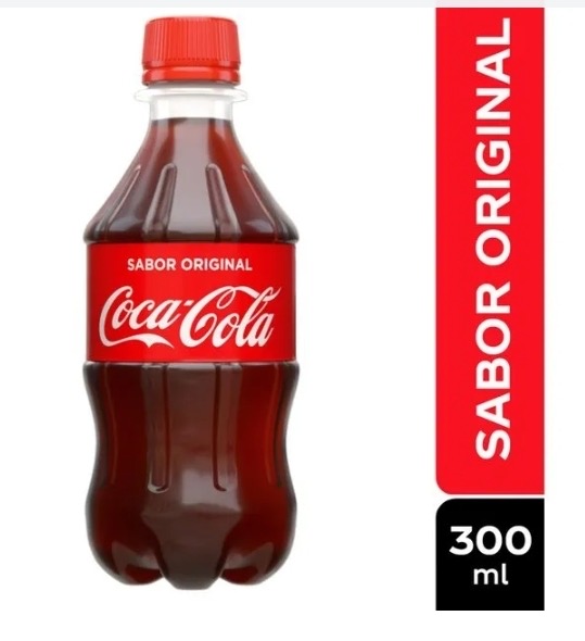 Bebida gaseosa Coca Cola 300ml