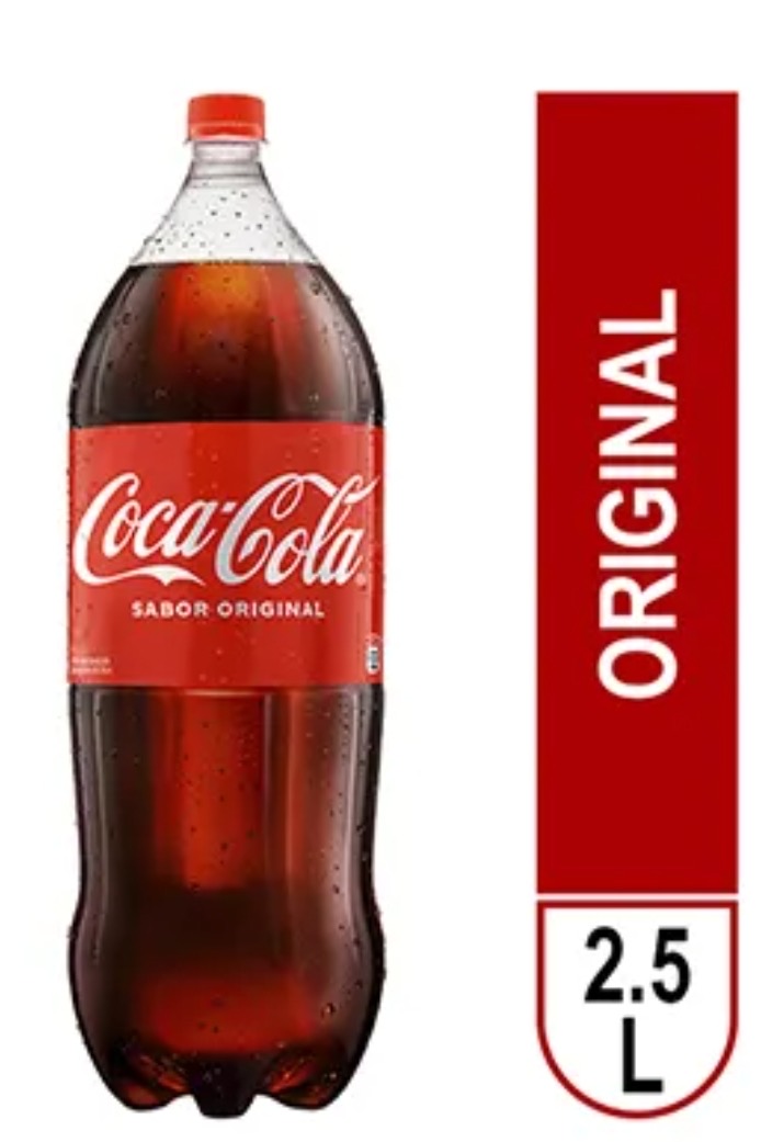Bebida gaseosa Coca Cola Zero 2.5LT