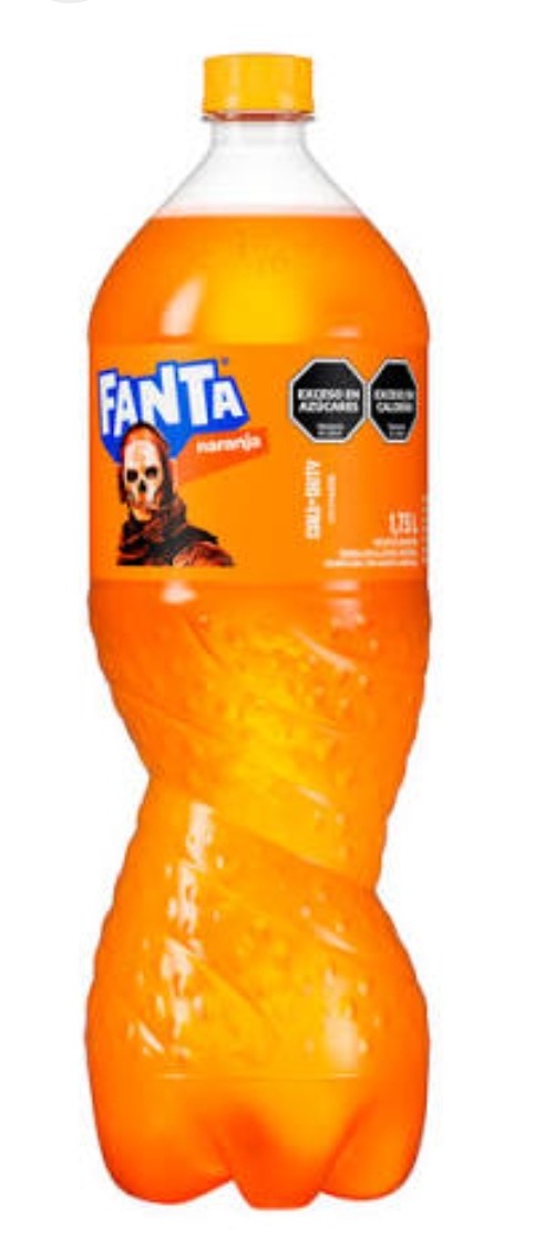 Bebida gaseosa Fanta Naranja 1750ml