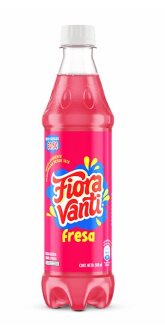 Bebida gaseosa Fiora Fresa 500ml