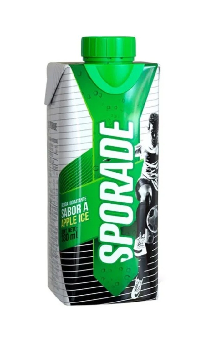 Bebida hidratante Sporade Manzana 330ml x 12