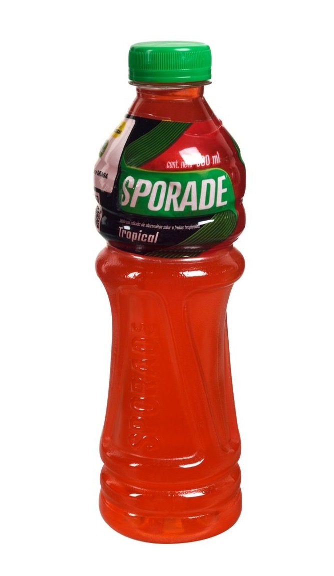 Bebida hidratante Sporade Rojo 500ml x 12