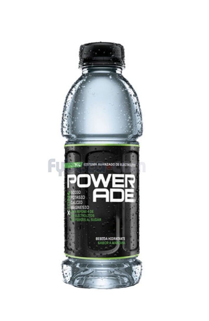 Bebida hidratante Powerade Manzana 500ml x12
