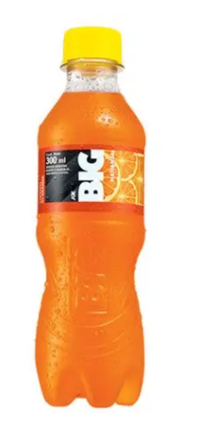 Bebida gaseosa Big Cola Naranja 300ml x 24
